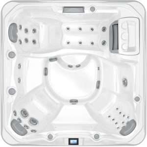 sundance spas bristol overhead view