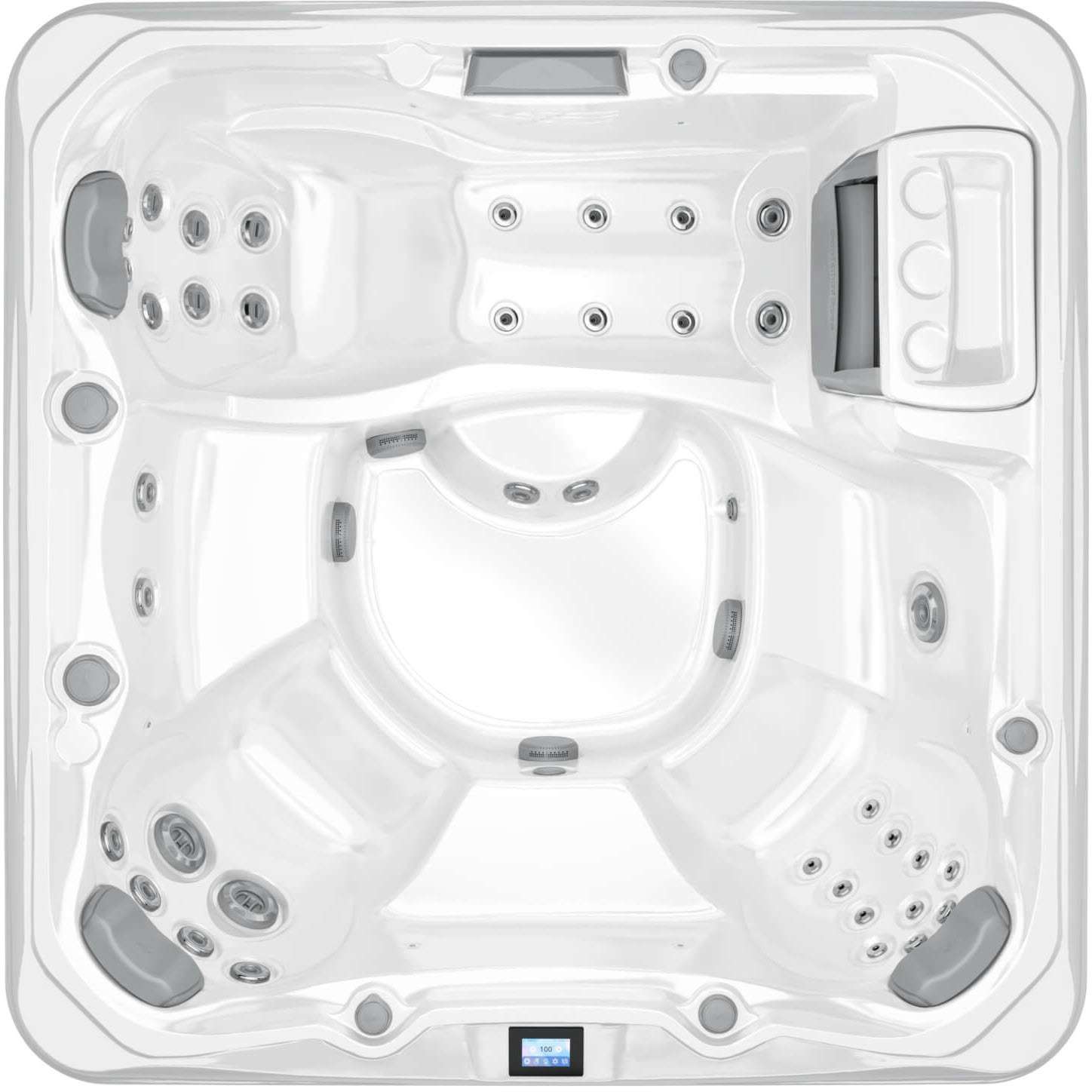 sundance spas bristol overhead view