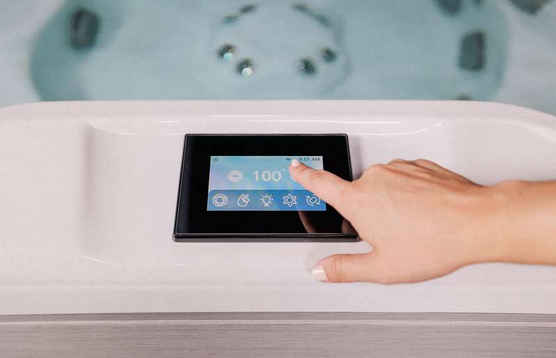glass touch control panel