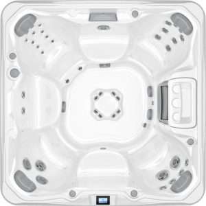 sundance spas chelsee overhead view