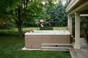 sundance swim spa installation
